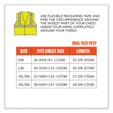ergodyne® GloWear 8263FRHL Class 2 FR Safety Economy Hook/Loop Vest, Modacrylic Mesh/Cotton, 2XLa/3XL, Lime, Ships in 1-3 Business Days (EGO21867) Each