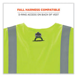ergodyne® GloWear 8356FRHL Class 3 FR Hook and Loop Safety Vest with Sleeves, Modacrylic, Small/Med, Lime, Ships in 1-3 Business Days (EGO22213) Each