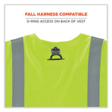 ergodyne® GloWear 8356FRHL Class 3 FR Hook and Loop Safety Vest with Sleeves, Modacrylic, Large/XL, Lime, Ships in 1-3 Business Days (EGO22215) Each