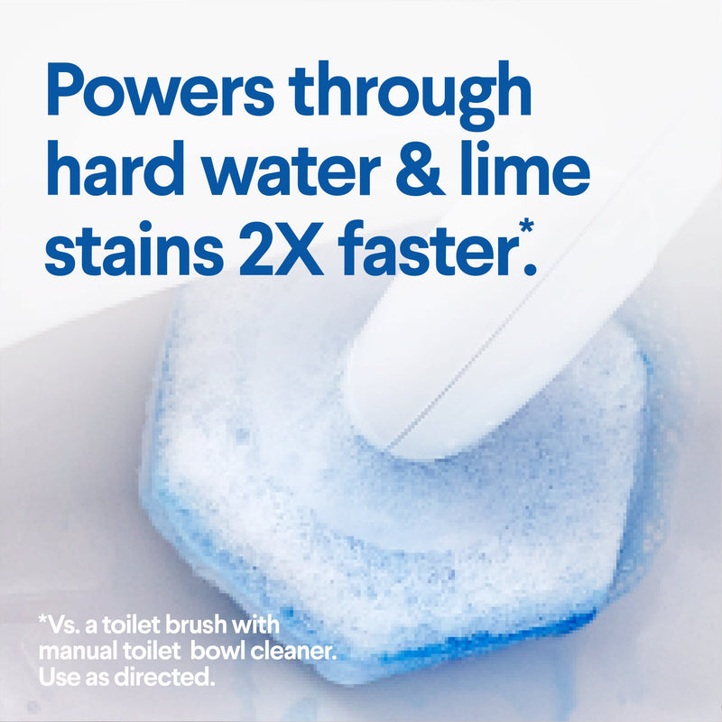 Clorox® Toilet Bowl Cleaner Disinfecting Refill Pads Blue / White, 3 Inch, Sponge Head (1223962_PK) 1/PK