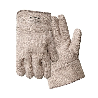 Wells Lamont Jomac Brown and White Safety Cuff Gloves, Terry Cloth, X-Large, Unlined (815-644HRL) 1 Pair