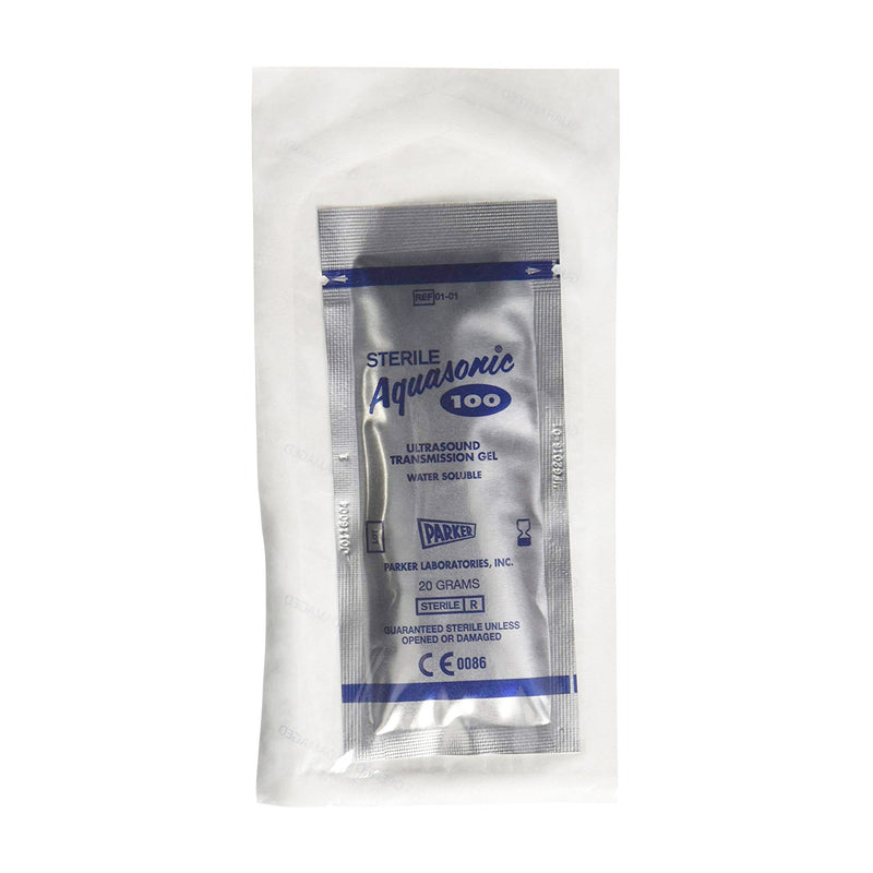 Aquasonic® Ultrasound Gel High Viscosity 20 Gram Packet OR Sterile (236820_BX) 48/BX