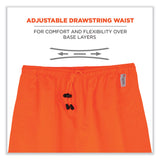 ergodyne® GloWear 8915 Class E Hi-Vis Rain Pants, 3X-Large, Orange, Ships in 1-3 Business Days (EGO24417) Each