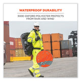 ergodyne® GloWear 8915 Class E Hi-Vis Rain Pants, 4X-Large, Orange, Ships in 1-3 Business Days (EGO24418) Each