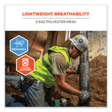 ergodyne® GloWear 8210HL-S Single Size Class 2 Economy Mesh Vest, Polyester, X-Small, Orange, Ships in 1-3 Business Days (EGO24531) Each