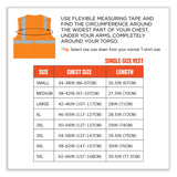 ergodyne® GloWear 8210HL-S Single Size Class 2 Economy Mesh Vest, Polyester, Small, Orange, Ships in 1-3 Business Days (EGO24532) Each