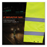 ergodyne® GloWear 8916 Class E Lightweight Hi-Vis Rain Pants, X-Large, Lime, Ships in 1-3 Business Days (EGO25345) Each
