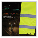 ergodyne® GloWear 8916 Class E Lightweight Hi-Vis Rain Pants, 2X-Large, Lime, Ships in 1-3 Business Days (EGO25346) Each