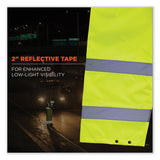 ergodyne® GloWear 8916 Class E Lightweight Hi-Vis Rain Pants, 5X-Large, Lime, Ships in 1-3 Business Days (EGO25349) Each