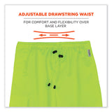 ergodyne® GloWear 8915BK Class E Hi-Vis Rain Pants Black Bottom, 5X-Large, Lime, Ships in 1-3 Business Days (EGO25429) Each