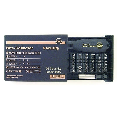 Wiha Tools 39 Piece Security Bits Collector Set (817-71990) 1 Set