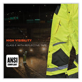 ergodyne® GloWear 8928 Class E Hi-Vis Insulated Bibs, X-Large, Lime, Ships in 1-3 Business Days (EGO25525) Each