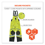 ergodyne® GloWear 8928 Class E Hi-Vis Insulated Bibs, 4X-Large, Lime, Ships in 1-3 Business Days (EGO25528) Each