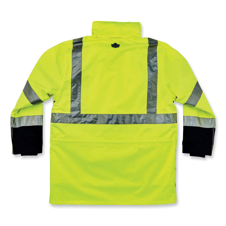 ergodyne® GloWear 8388 Class 3/2 Hi-Vis Thermal Jacket Kit, X-Large, Lime, Ships in 1-3 Business Days (EGO25535) Each