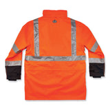 ergodyne® GloWear 8388 Class 3/2 Hi-Vis Thermal Jacket Kit, 4X-Large, Orange, Ships in 1-3 Business Days (EGO25558) Each