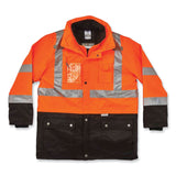 ergodyne® GloWear 8388 Class 3/2 Hi-Vis Thermal Jacket Kit, 4X-Large, Orange, Ships in 1-3 Business Days (EGO25558) Each