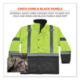 ergodyne® GloWear 8384 Class 3 Hi-Vis Quilted Thermal Parka, 4X-Large, Lime, Ships in 1-3 Business Days (EGO25568) Each