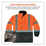 ergodyne® GloWear 8384 Class 3 Hi-Vis Quilted Thermal Parka, Medium, Orange, Ships in 1-3 Business Days (EGO25573) Each