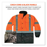 ergodyne® GloWear 8384 Class 3 Hi-Vis Quilted Thermal Parka, Large, Orange, Ships in 1-3 Business Days (EGO25574) Each