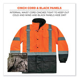 ergodyne® GloWear 8384 Class 3 Hi-Vis Quilted Thermal Parka, X-Large, Orange, Ships in 1-3 Business Days (EGO25575) Each