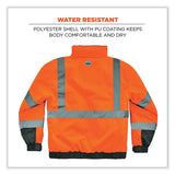 ergodyne® GloWear 8377 Class 3 Hi-Vis Quilted Bomber Jacket, Orange, 2X-Large, Ships in 1-3 Business Days (EGO25616) Each
