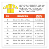 ergodyne® GloWear 8377 Class 3 Hi-Vis Quilted Bomber Jacket, Lime, 4X-Large, Ships in 1-3 Business Days (EGO25628) Each
