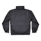 ergodyne® GloWear 8377EV Non-Certified Hi-Vis Quilted Bomber Jacket, Black, 2X-Large, Ships in 1-3 Business Days (EGO25646) Each