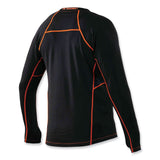 ergodyne® N-Ferno 6435 Midweight Long Sleeve Base Layer Shirt, Medium, Black, Ships in 1-3 Business Days (EGO40203) Each