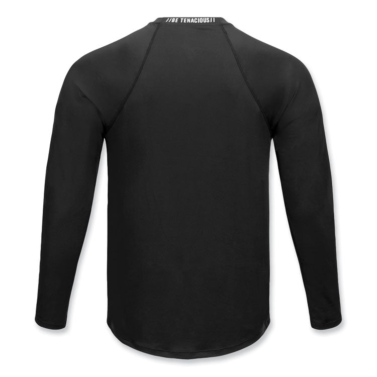 ergodyne® N-Ferno 6436 Long Sleeve Lightweight Base Layer Shirt, 2X-Large, Black, Ships in 1-3 Business Days (EGO40236) Each