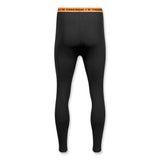ergodyne® N-Ferno 6481 Lightweight Base Layer Pants, Large, Black, Ships in 1-3 Business Days (EGO40834) Each
