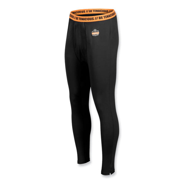 ergodyne® N-Ferno 6481 Lightweight Base Layer Pants, X-Large, Black, Ships in 1-3 Business Days (EGO40835) Each