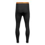 ergodyne® N-Ferno 6481 Lightweight Base Layer Pants, 2X-Large, Black, Ships in 1-3 Business Days (EGO40836) Each