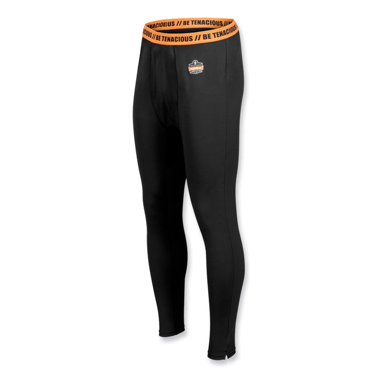 ergodyne® N-Ferno 6481 Lightweight Base Layer Pants, 3X-Large, Black, Ships in 1-3 Business Days (EGO40837) Each