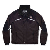 ergodyne® N-Ferno 6466 Thermal Jacket with 500D Nylon Shell, Medium, Black, Ships in 1-3 Business Days (EGO41113) Each