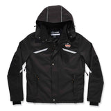 ergodyne® N-Ferno 6466 Thermal Jacket with 500D Nylon Shell, X-Large, Black, Ships in 1-3 Business Days (EGO41115) Each