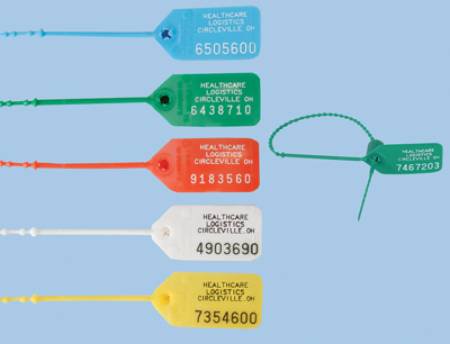 Health Care Logistics Pull-Tight Seal Numbered Blue Polypropylene 9 Inch (561061_PK) 100/PK