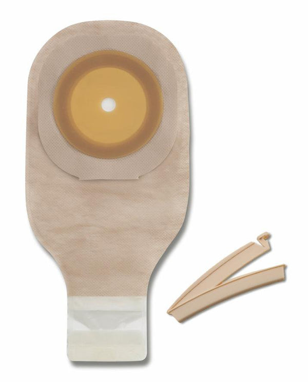 Premier™ Ostomy Pouch One-Piece System 12 Inch Length Trim To Fit Up to 2-1/2 Inch Stoma Drainable (570065_BX) 5/BX