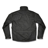 ergodyne® N-Ferno 6467 Winter Work Jacket with 300D Polyester Shell, Small, Black, Ships in 1-3 Business Days (EGO41122) Each