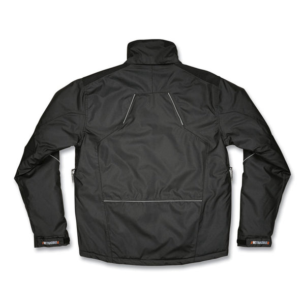ergodyne® N-Ferno 6467 Winter Work Jacket with 300D Polyester Shell, Small, Black, Ships in 1-3 Business Days (EGO41122) Each