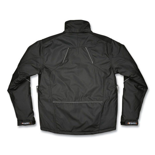 ergodyne® N-Ferno 6467 Winter Work Jacket with 300D Polyester Shell, Medium, Black, Ships in 1-3 Business Days (EGO41123) Each