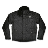 ergodyne® N-Ferno 6467 Winter Work Jacket with 300D Polyester Shell, Medium, Black, Ships in 1-3 Business Days (EGO41123) Each