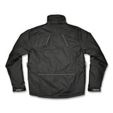 ergodyne® N-Ferno 6467 Winter Work Jacket with 300D Polyester Shell, Large, Black, Ships in 1-3 Business Days (EGO41124) Each