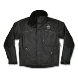 ergodyne® N-Ferno 6467 Winter Work Jacket with 300D Polyester Shell, X-Large, Black, Ships in 1-3 Business Days (EGO41125) Each