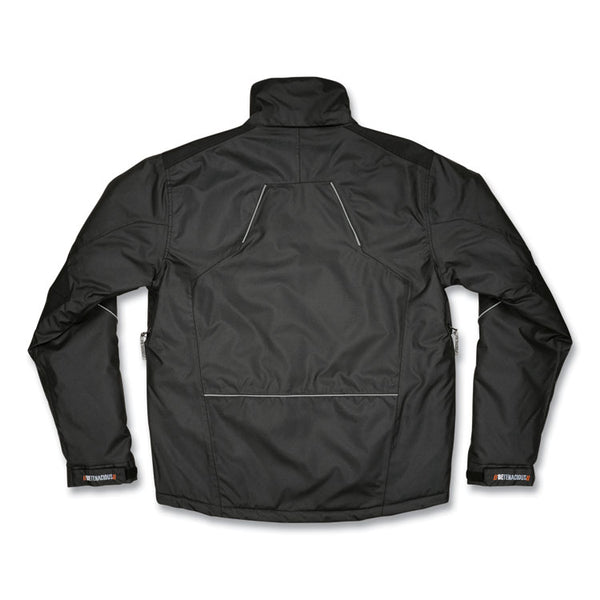 ergodyne® N-Ferno 6467 Winter Work Jacket with 300D Polyester Shell, 2X-Large, Black, Ships in 1-3 Business Days (EGO41126) Each