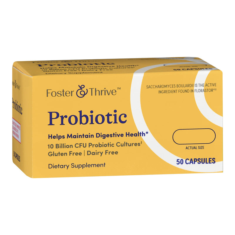 Foster & Thrive™ Probiotic Dietary Supplement 50 per Bottle Capsule (1238998_BT) 1/BT