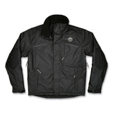 ergodyne® N-Ferno 6467 Winter Work Jacket with 300D Polyester Shell, 2X-Large, Black, Ships in 1-3 Business Days (EGO41126) Each