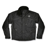 ergodyne® N-Ferno 6467 Winter Work Jacket with 300D Polyester Shell, 3X-Large, Black, Ships in 1-3 Business Days (EGO41127) Each