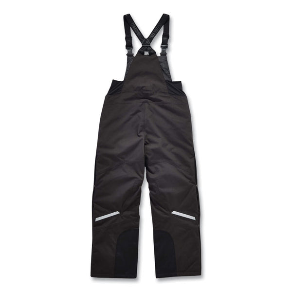 ergodyne® N-Ferno 6471 Thermal Bibs with 500D Nylon Shell, Small, Black, Ships in 1-3 Business Days (EGO41212) Each