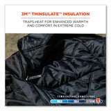ergodyne® N-Ferno 6471 Thermal Bibs with 500D Nylon Shell, Medium, Black, Ships in 1-3 Business Days (EGO41213) Each
