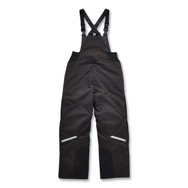 ergodyne® N-Ferno 6471 Thermal Bibs with 500D Nylon Shell, Large, Black, Ships in 1-3 Business Days (EGO41214) Each